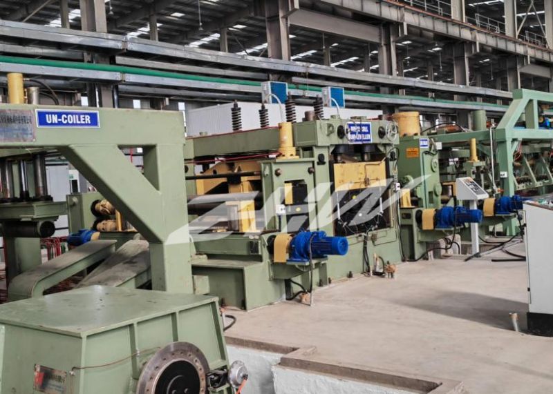  2100X16mm 纵剪线和横剪线入口段