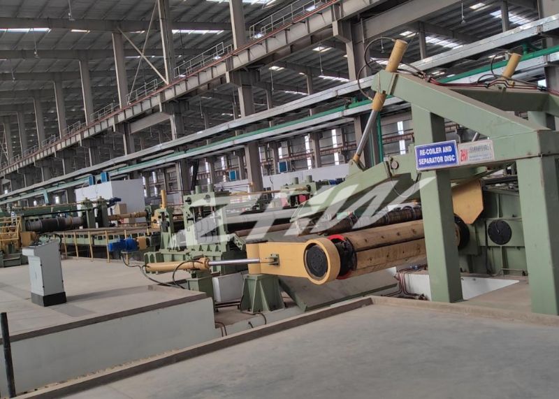 2100X16mm 纵剪线和横剪线收卷机